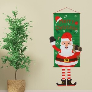 [크리스마스] 벽걸이 산타 장식 소품