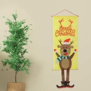 [크리스마스] 벽걸이 루돌프 장식 소품